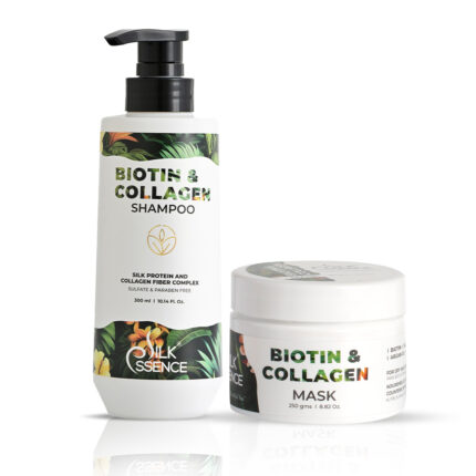 Biotin Collagen Combo (Shampoo 300ml + Mask 250gms)