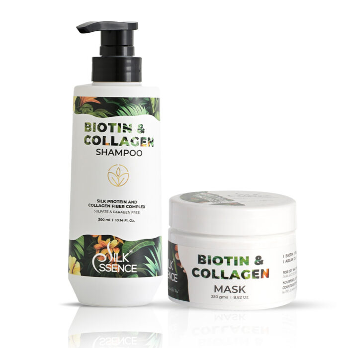 Biotin Collagen Combo (Shampoo 300ml + Mask 250gms)