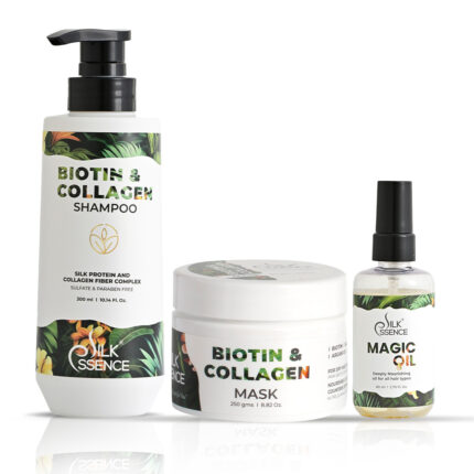 Daily Essentials Kit (Shampoo 300ml + Mask 250gms + Oil 80ml)